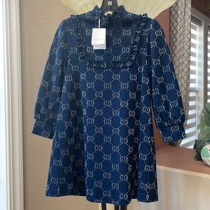 Beautiful band new Gucci sparkle GG mini dress.